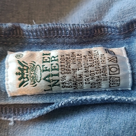 Lafie-nier Ladies Designer Blue Jeans 2XL - Picture 8 of 8